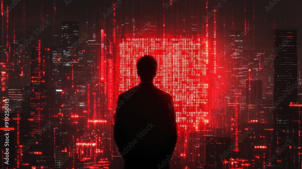 © pector - Cyberpunk Cityscape