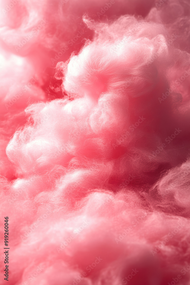 Seamless Cotton Candy Pink Pattern Seamless Cotton Candy Pink Pattern