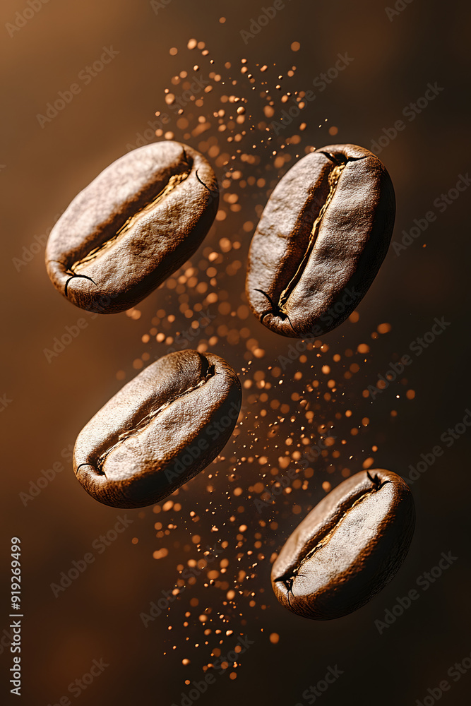 Levitating Coffee Beans: Precision in Motion Levitating Coffee Beans: Precision in Motion