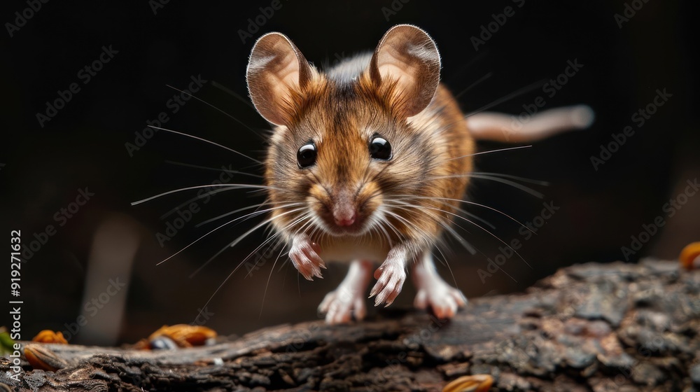 A small squirrel looking curiously towards the camera. A small squirrel looking curiously towards the camera.