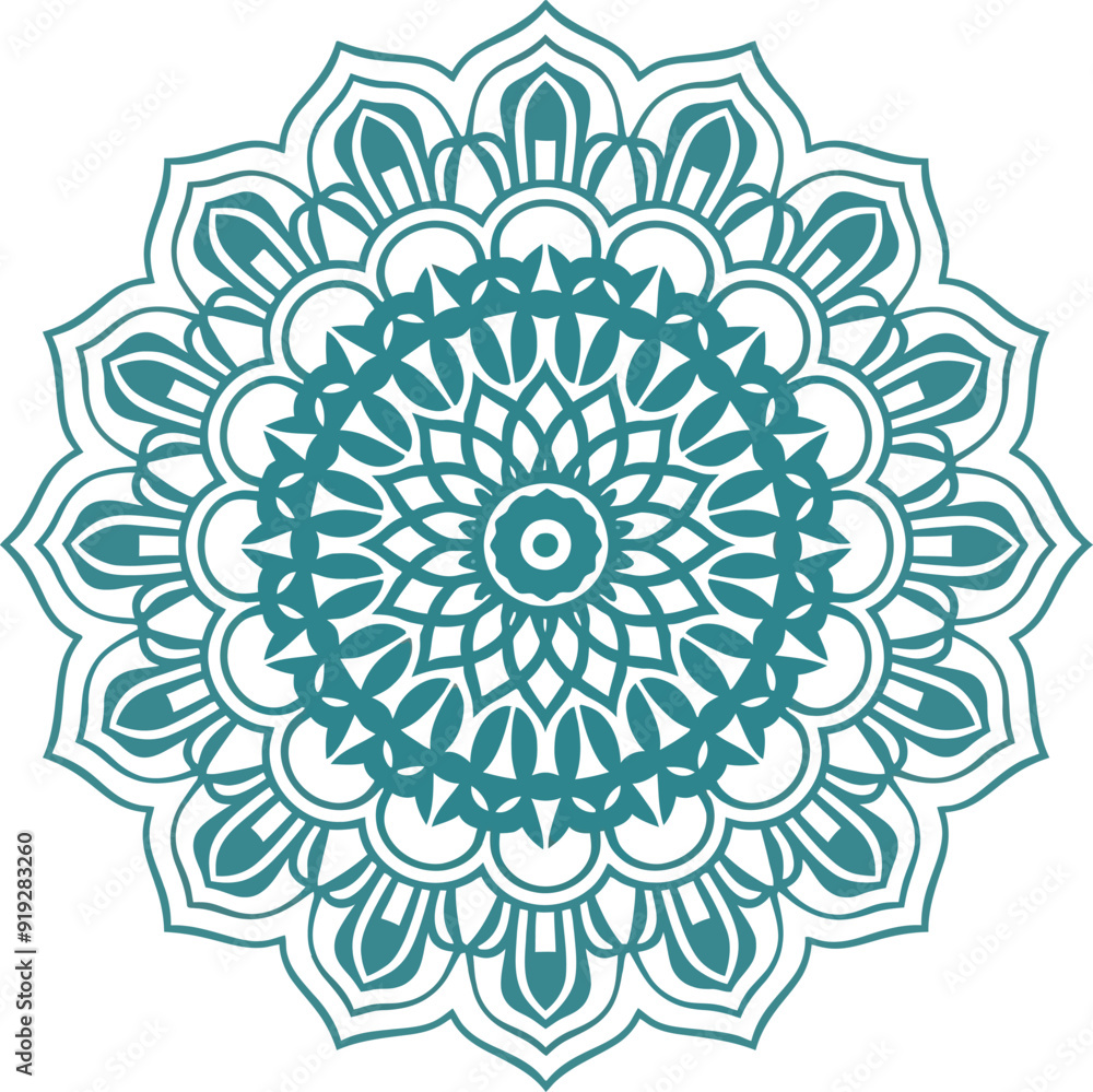 Mandala design with white background Mandala design with white background