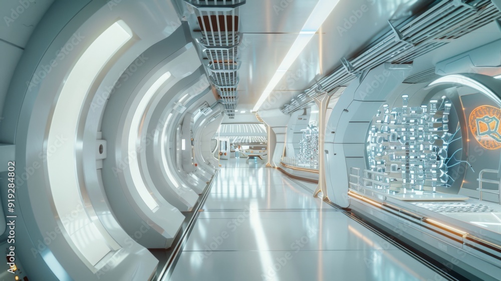 Image of a futuristic medical research center with advanced technology and innovative design, showcasing advancements in scientific exploration. Image of a futuristic medical research center with advanced technology and innovative design, showcasing advancements in scientific exploration.