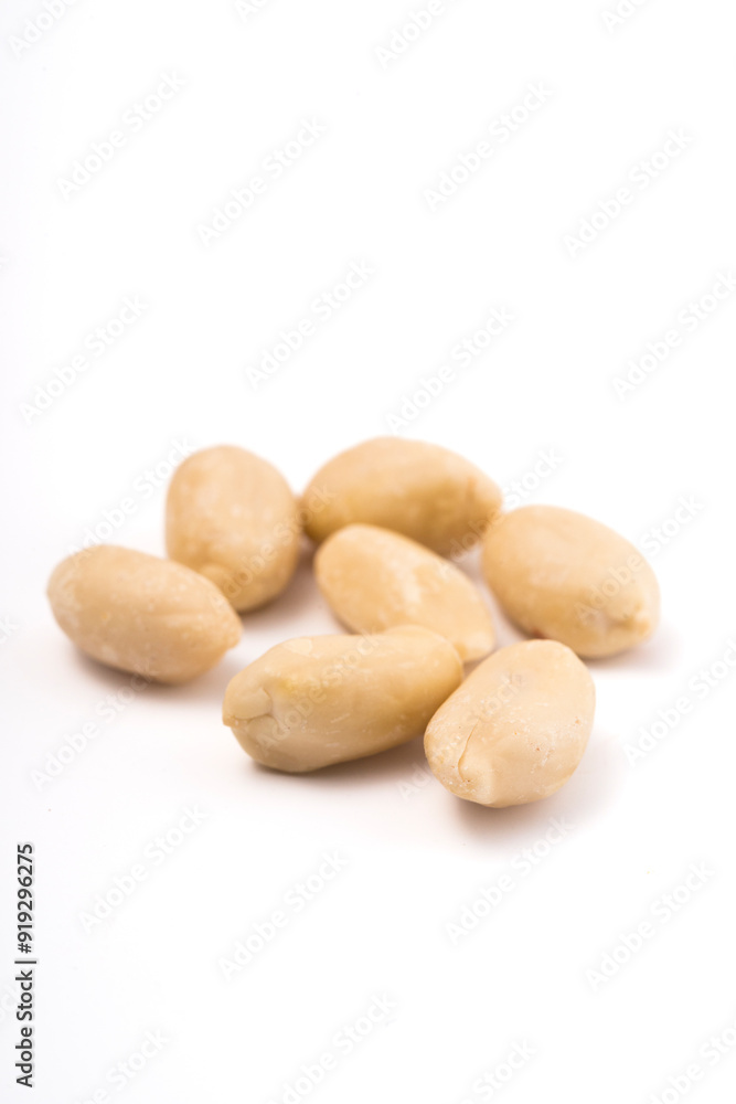 Cashew nuts on white background. Close up. Isolated. Cashew nuts on white background. Close up. Isolated.