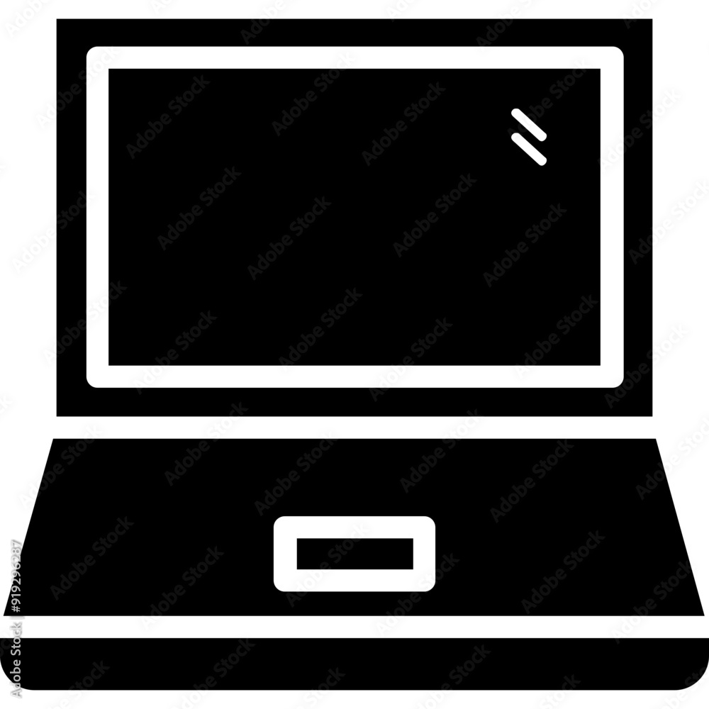 Online Graph vector icon in glyph style Online Graph vector icon in glyph style