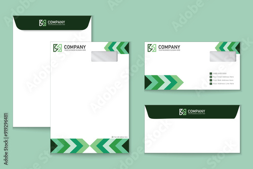 Professional envelope template for your business