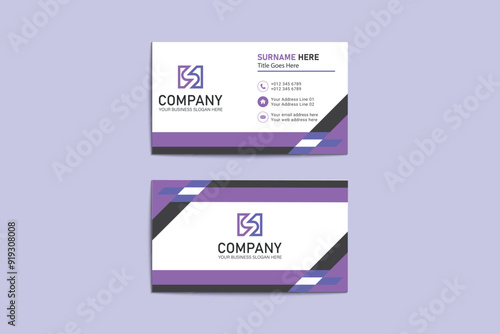 Creative modern visiting card design 