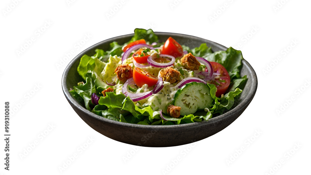 Grinder salad on the dish illustration. Grinder salad on the dish illustration.