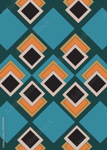 seamless geometric pattern