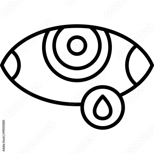 Eye Allergy Treatment Icon