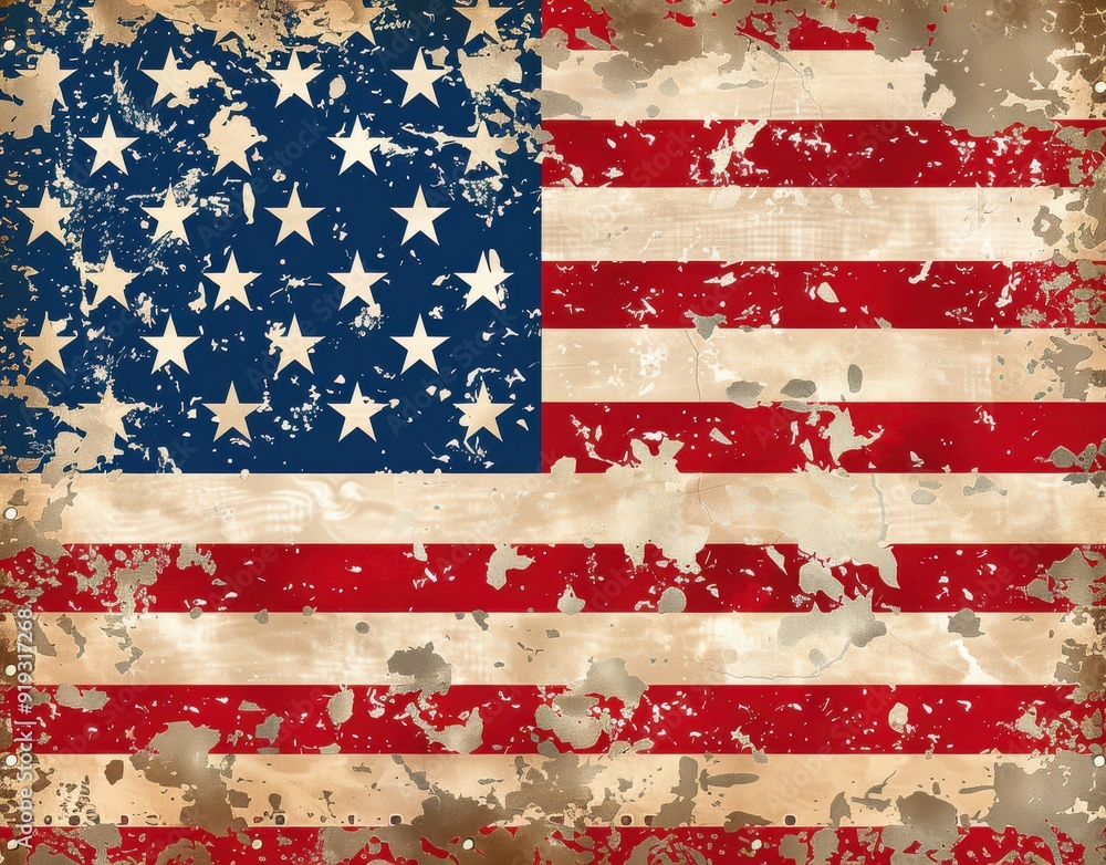 USA Flag Background USA Flag Background