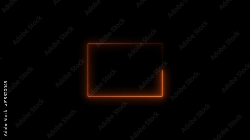 abstract beautiful neon light rectangle frame background illustration. abstract beautiful neon light rectangle frame background illustration.