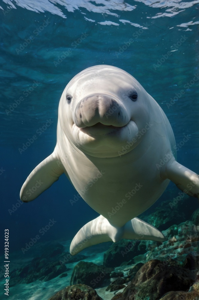 Fototapeta premium The Beluga Whale
