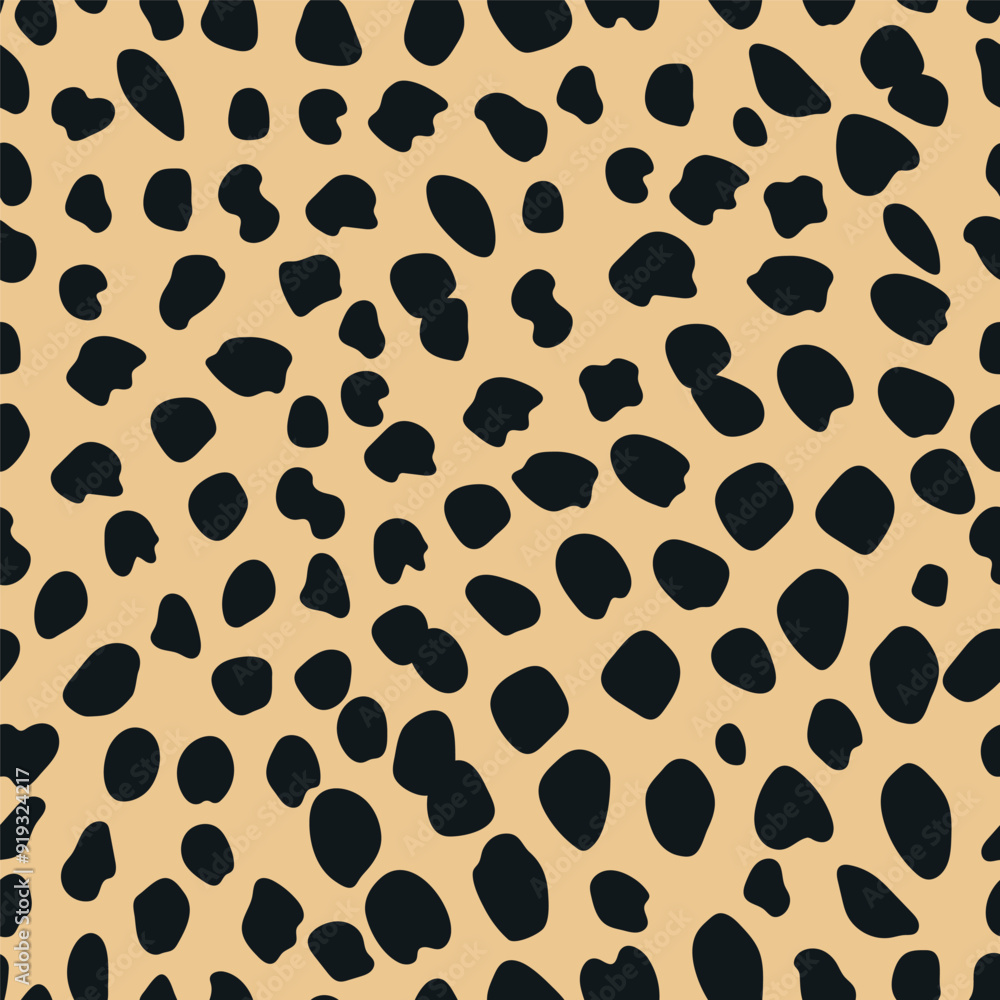 Cheetah skin vector seamless pattern. Abstract decorative wild cat animal print repeat pattern background, wallpaper. Cheetah skin vector seamless pattern. Abstract decorative wild cat animal print repeat pattern background, wallpaper.