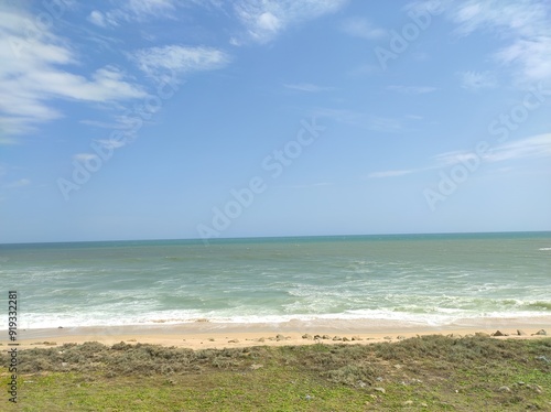 Kanyakumari Beach in the afternoon