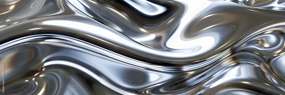 Liquid metal abstract background. Iridescent holographic forms abstract digital art background Liquid metal abstract background. Iridescent holographic forms abstract digital art background