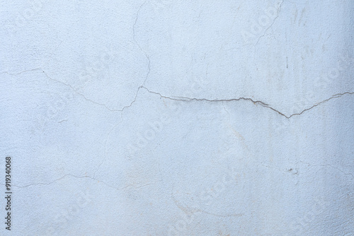 Wallpaper Mural Blue and white painted walls with a textured, grunge appearance and a mix of old cement and rough surfaces Torontodigital.ca