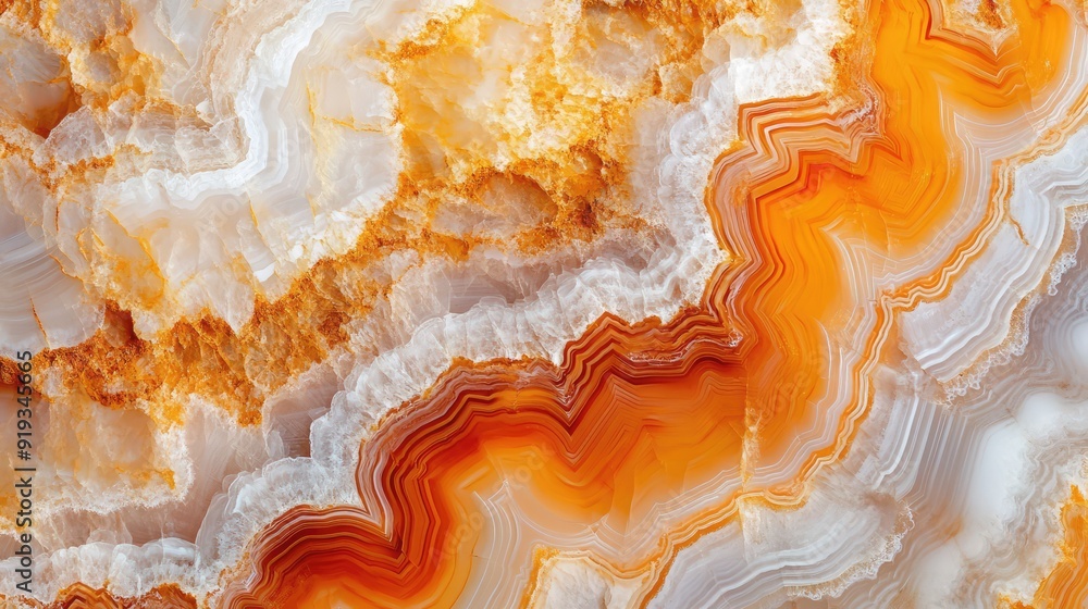 Natural volcanic agate stones close up with light orange, apricot crush and gold texture. Wallpaper background, quartz marble, decorative rock. Ai generation Natural volcanic agate stones close up with light orange, apricot crush and gold texture. Wallpaper background, quartz marble, decorative rock. Ai generation