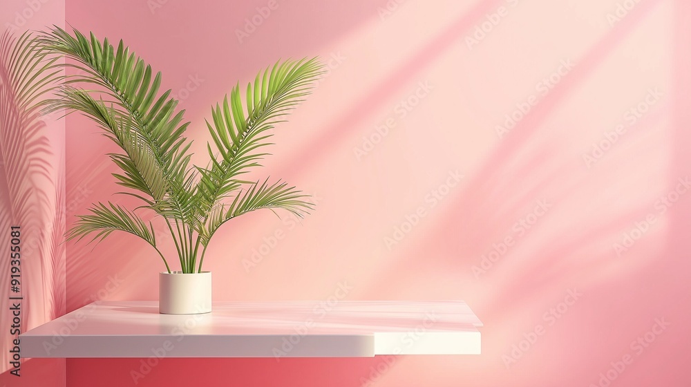 A plant in a vase on the floor of the living room.
A plant in a vase on the floor of the living room.