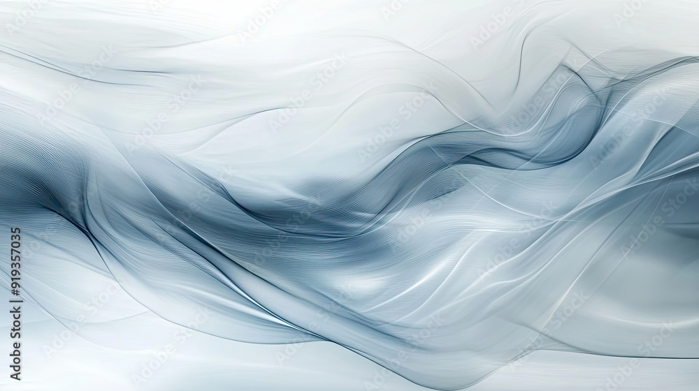 Unobtrusive background banner with soft swirling waves in light slate gray, dark slate gray, and light steel blue, perfect for a modern, elegant design Unobtrusive background banner with soft swirling waves in light slate gray, dark slate gray, and light steel blue, perfect for a modern, elegant design