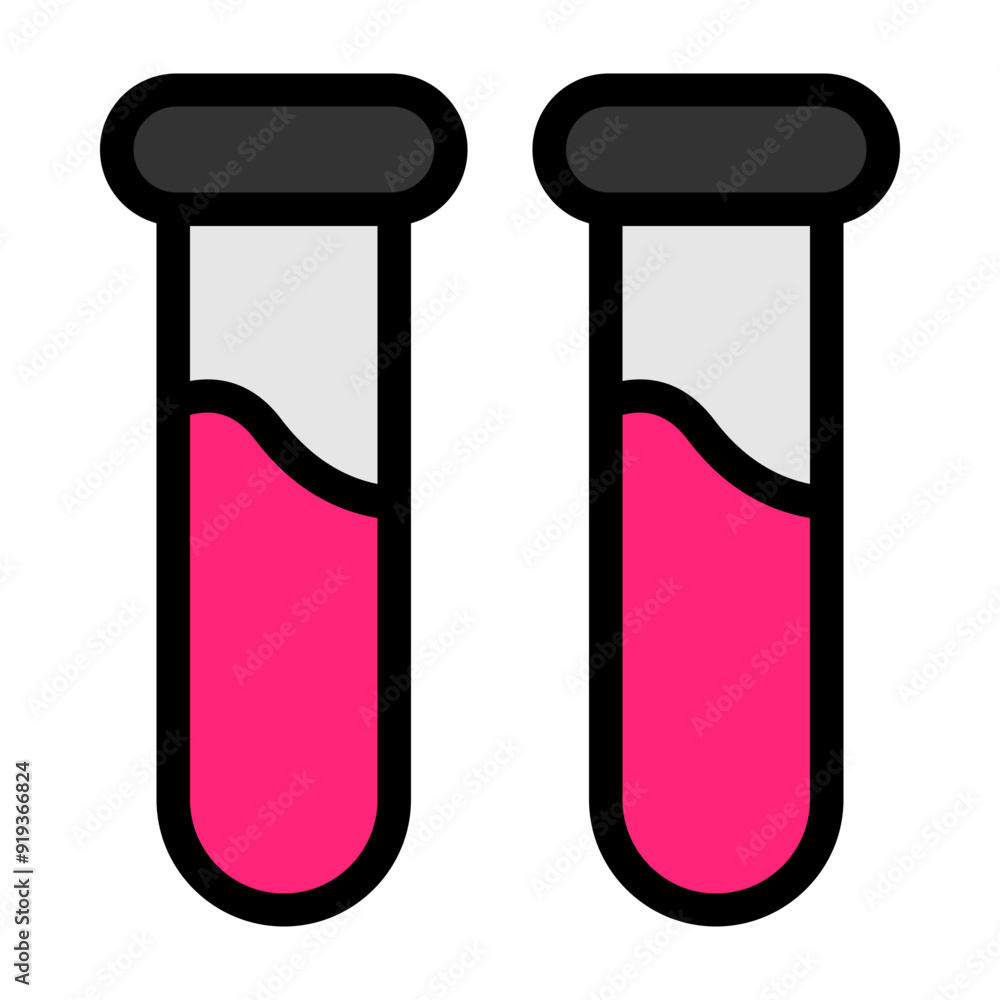 Test Tubes Icon Test Tubes Icon