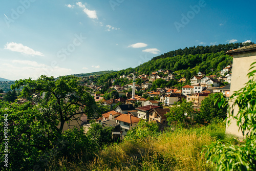 General view of Sarajevo city, Bosnia and Herzegovina.