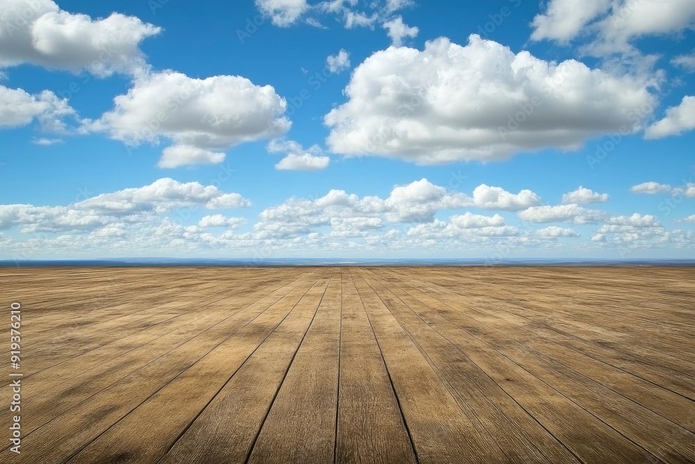 Nice Blue Sky with Floor Background with Beautiful Clouds Empty Landscape with generative ai Nice Blue Sky with Floor Background with Beautiful Clouds Empty Landscape with generative ai