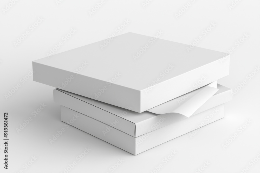 Paper Box Mockup A4 on isolated background created with Generative AI Paper Box Mockup A4 on isolated background created with Generative AI