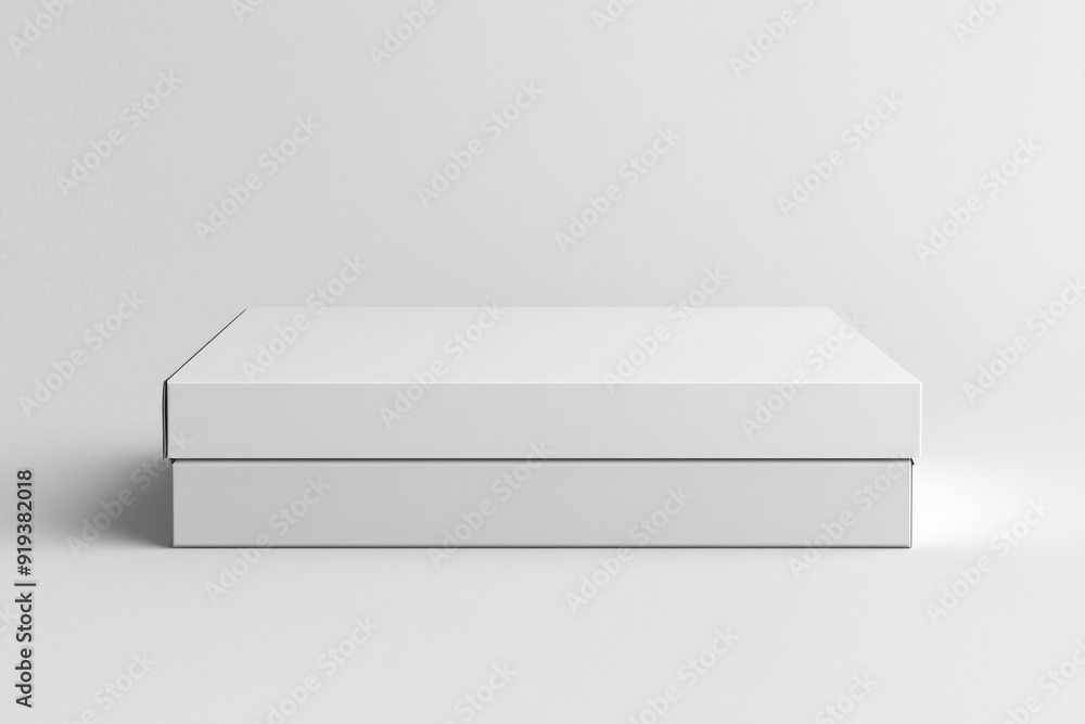 Paper Box Mockup A4 on isolated background created with Generative AI Paper Box Mockup A4 on isolated background created with Generative AI
