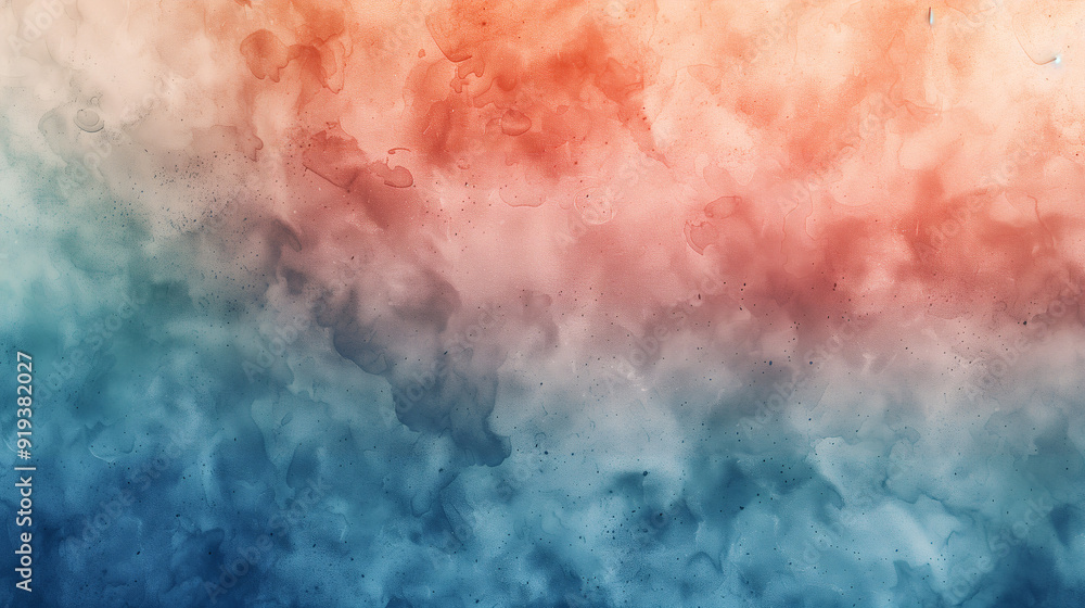 Fototapeta premium Colorful Watercolor Gradient Strokes, Abstract and Blurred Brushstrokes 