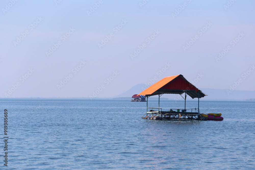 Tourist rafts of resort operations made for tourists who want to go rafting and admire nature. Tourist rafts of resort operations made for tourists who want to go rafting and admire nature.