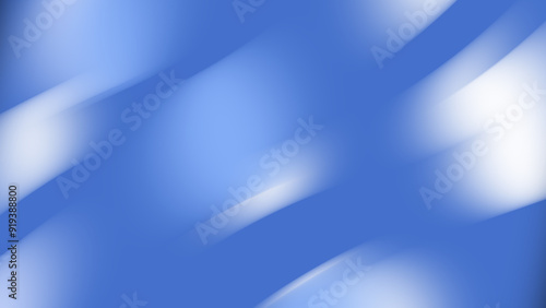 Blue background with diagonal white blur streaks suitable for modern digital designs, technology concepts, abstract backgrounds, and dynamic visual projects.