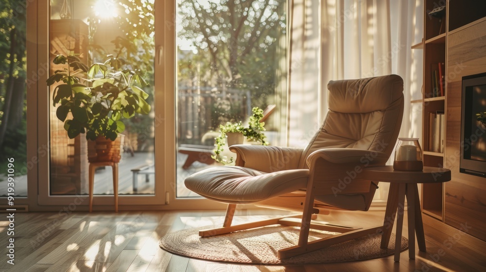 Fototapeta premium Airy Living Room