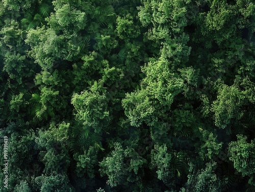 Lush Green Forest