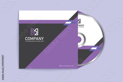 Corporate official paper document CD Cover design