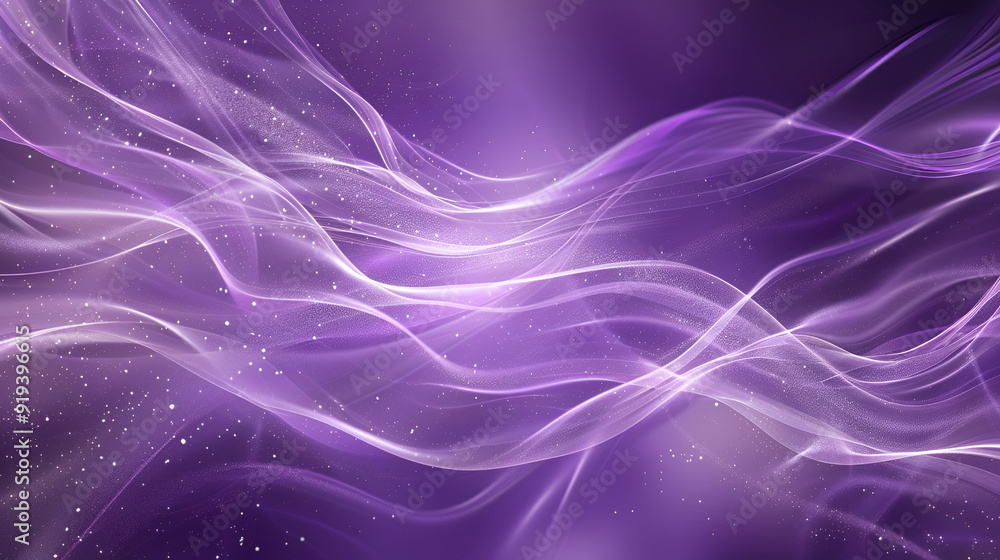 Obraz premium Vibrant abstract design background with purple tones and patterns ,shiny wave, abstract wave and hi tech background. neon glowing background