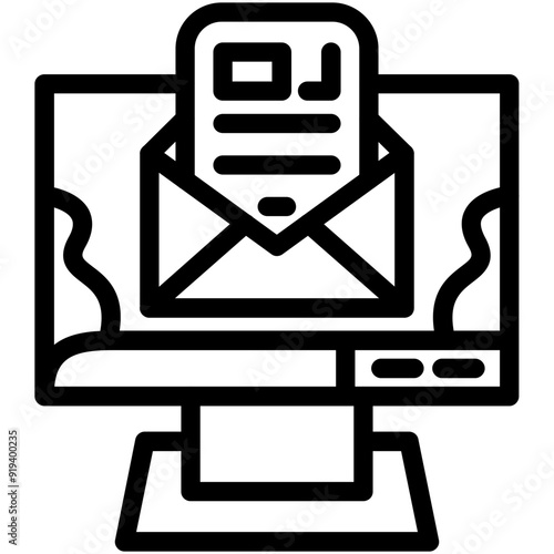 Email Open Rate Icon