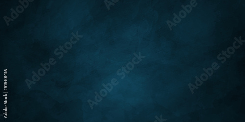 dark blue watercolor grunge paper textrue. stone marble wall concrete old wall texture dark concept in backdrop. vector art, illustration, wall textrue, space view.	