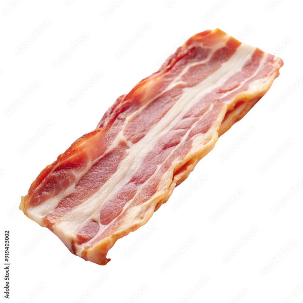 Obraz premium bacon ,white background