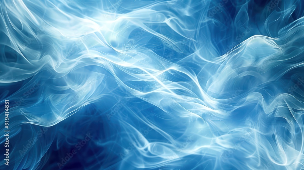Abstract blue smoke swirling in dynamic patterns, creating an ethereal and mysterious visual effect perfect for backgrounds or designs. Abstract blue smoke swirling in dynamic patterns, creating an ethereal and mysterious visual effect perfect for backgrounds or designs.