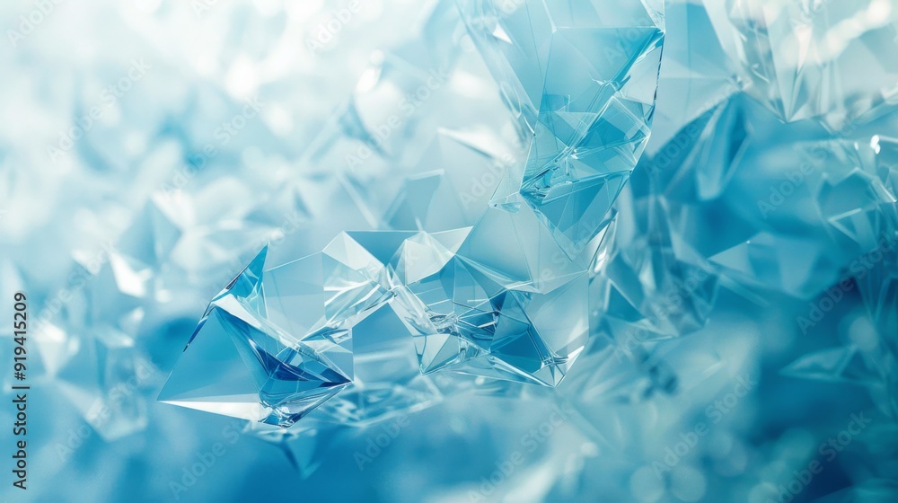 Abstract Crystalline Structure Abstract Crystalline Structure