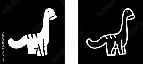 Dinosaur Vector Icon