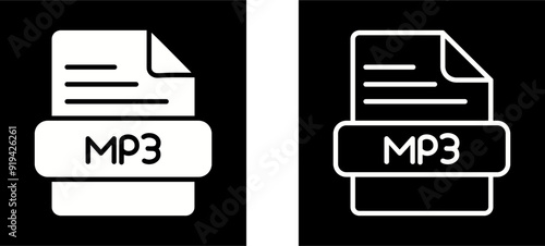 MP3 Vector Icon