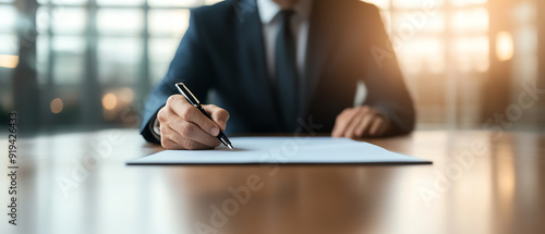 An attorney negotiating lease agreements for commercial real estate, capturing the legal aspects of market deals, real estate, market, leasing