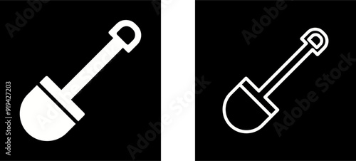 Hand Shovel Vector Icon