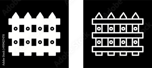 Fence Vector Icon