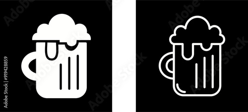 Pint of Beer Vector Icon