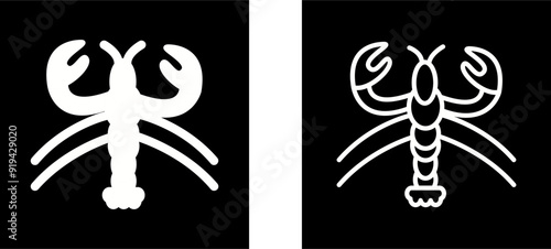 Lobster Vector Icon