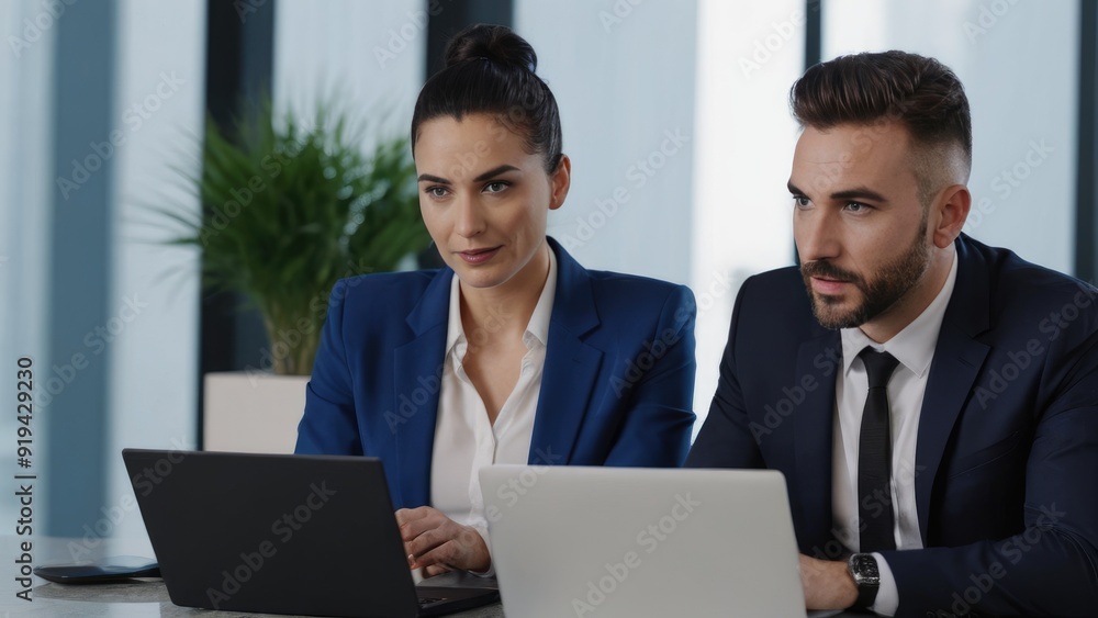 An employee explains the information security policy, highlighting key protocols to protect data and ensure cybersecurity within the organization An employee explains the information security policy, highlighting key protocols to protect data and ensure cybersecurity within the organization