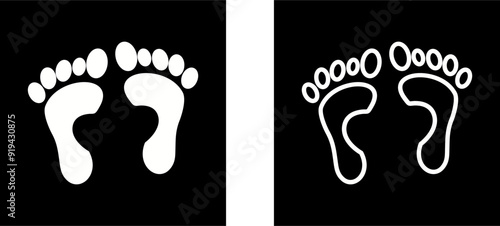 Foot X ray Vector Icon