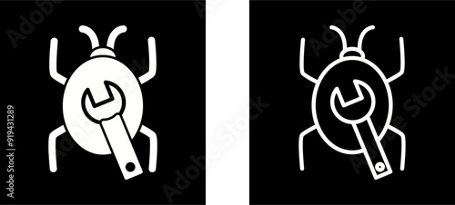 Bug Fixing Vector Icon